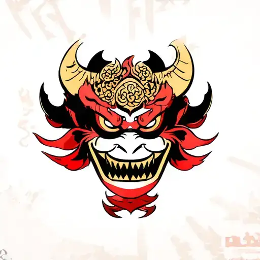 Oni Mask Katana