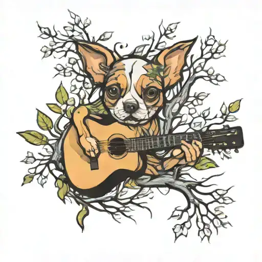Guitar Dogs Branches
