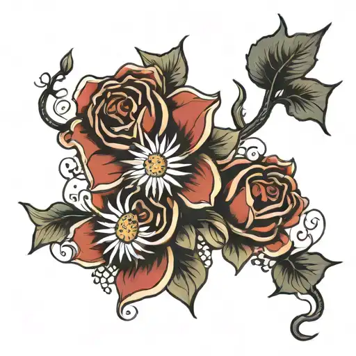 Flowers Intertwined