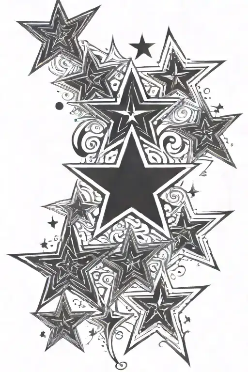Stars & Cards With Spades