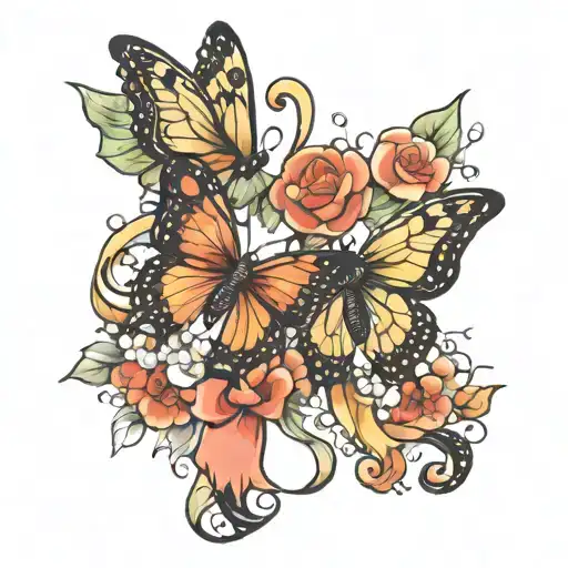 Butterflies And Bows