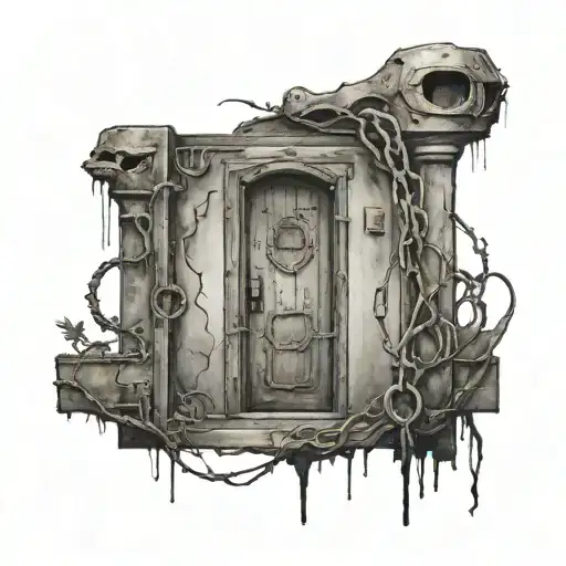 Silent Hill 4 The Room's Chained Up Door