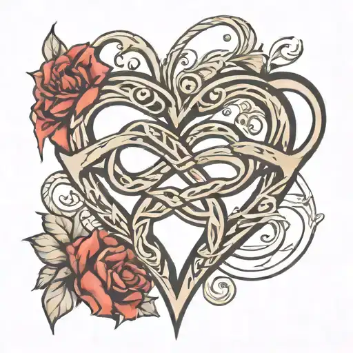 Polyamory Infinity Heart