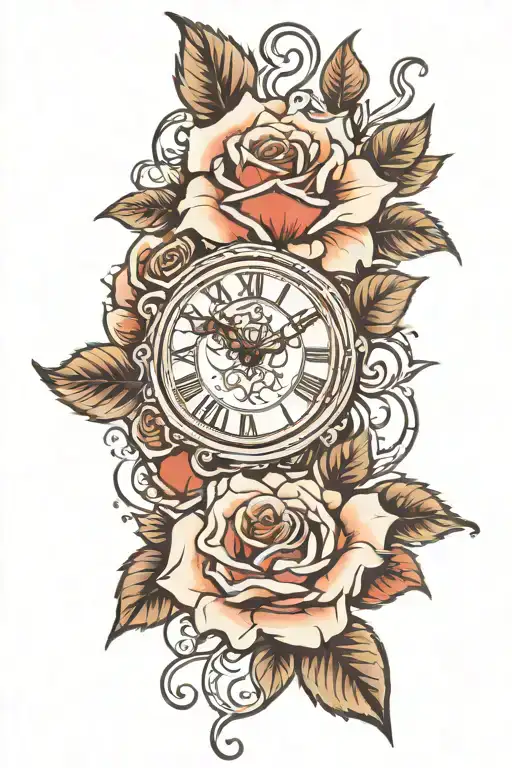 Clock Roses