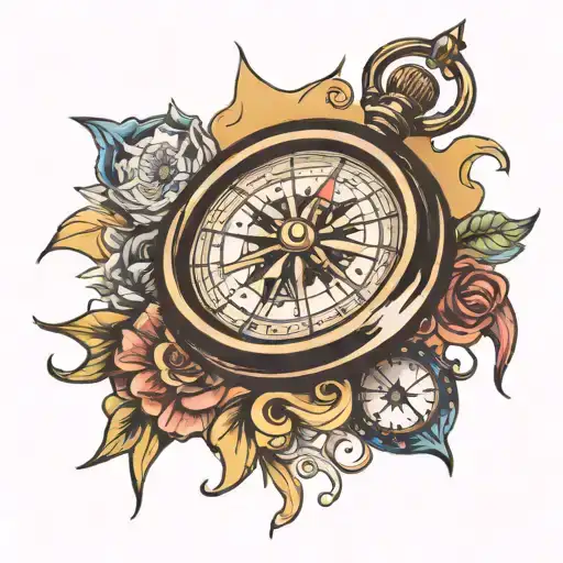 Compass Clock
