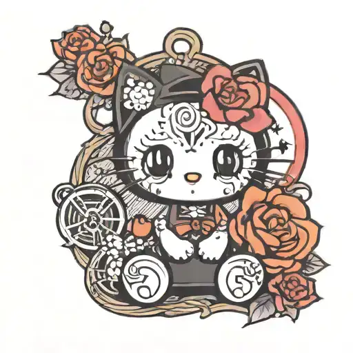 Cute But Spooky Hello Kitty