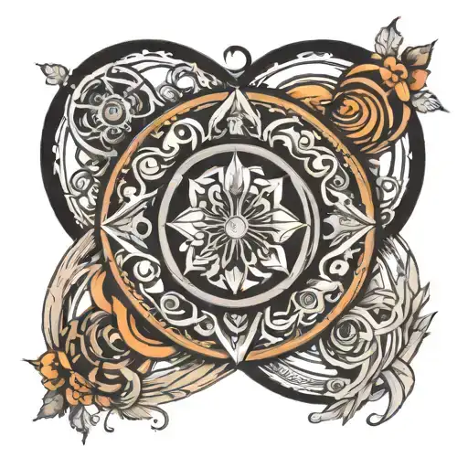 Circle Connecting With Another Circle