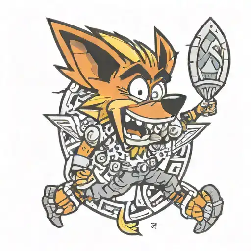 Crash Bandicoot With Me Me