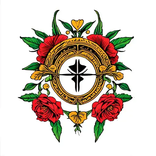 Trinacria Symbol On The Sicilian