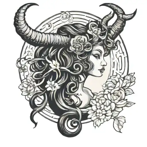 Black Capricorn Goddess