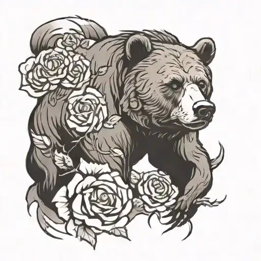 Bear Rose Storm Clouds