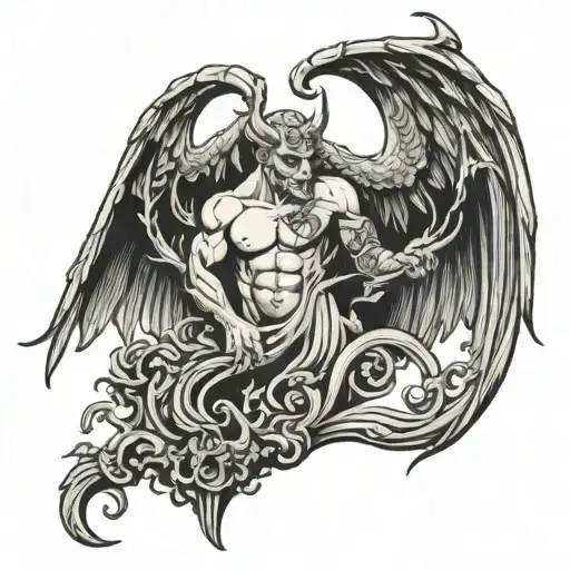 White Devil With Wings