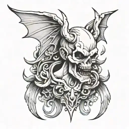 White Devil With Wings