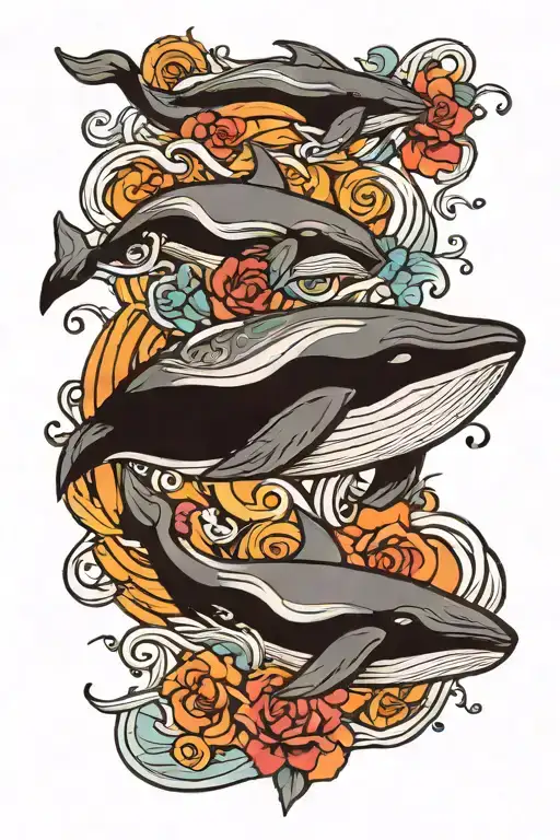 Whale Swimming