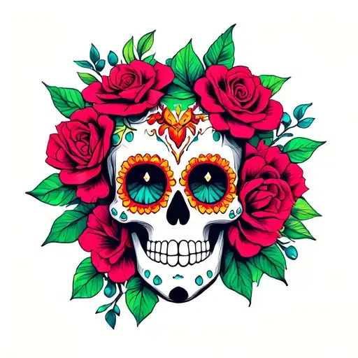 Sugar Skull Soft Shading