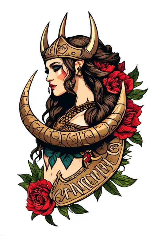 Valquiria Vikinga Hermosa