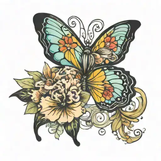 Butterfly As A B For Beautiful