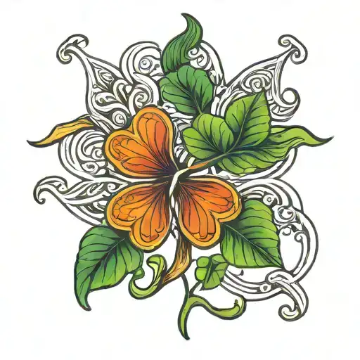 Clover Leaf Intertwined