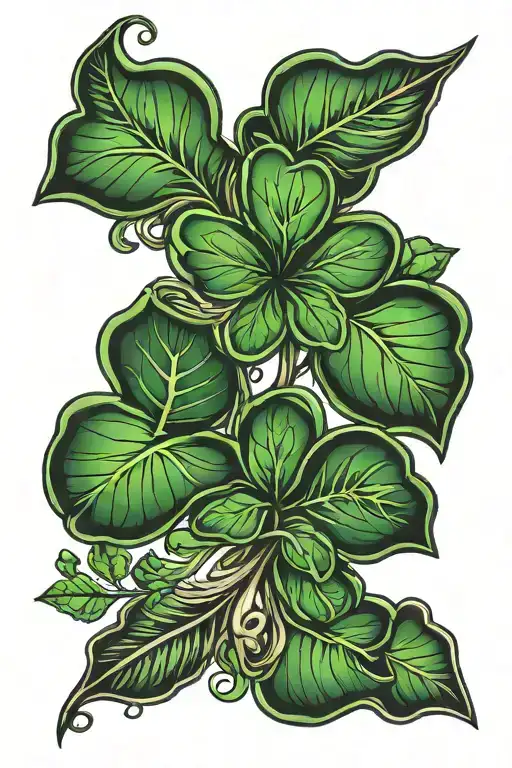 Clover Leaf Intertwined
