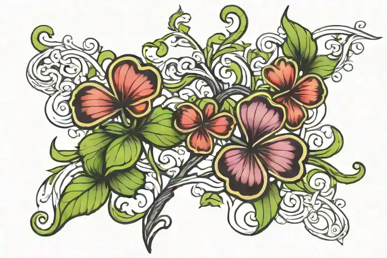 Clover Leaf Intertwined