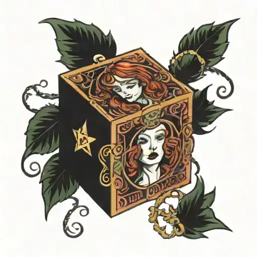 A Box That Says Ding Ding Ding And Something About Being A Redhead