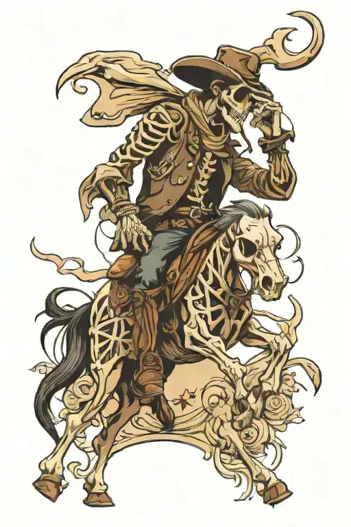 Skeleton Cowboy