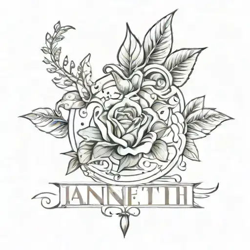 Name Of Janeth Minimalis
