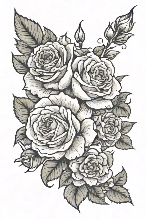 Rose And May Birth Flowers