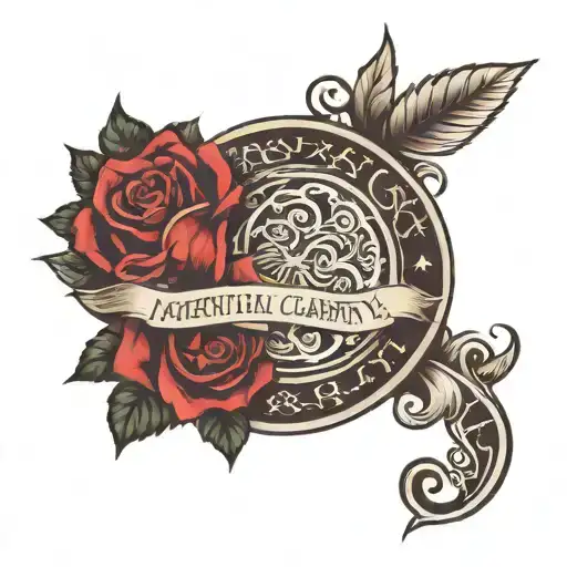 Tatoo With The Word Mental Clarity Is A Luxury I Can't Afford On The Forearm