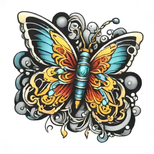 Cyber Sigilism Butterfly