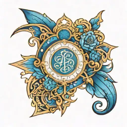 Encantadia Logo With Blue