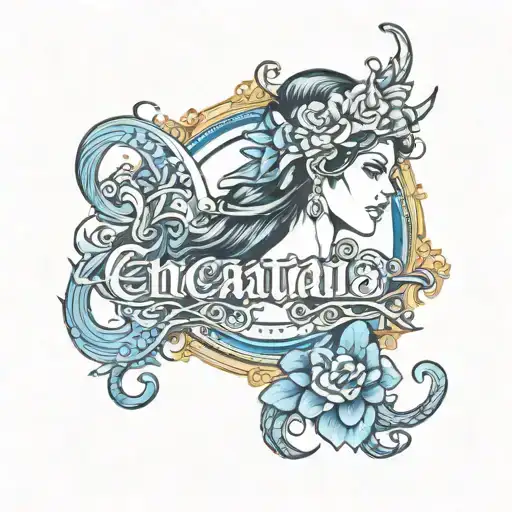 Encantadia Logo With Blue
