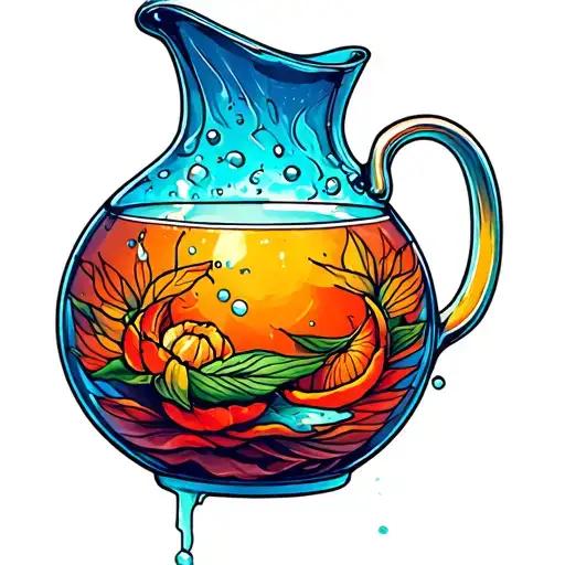 Camus Anime Aquarious Jug Pouring