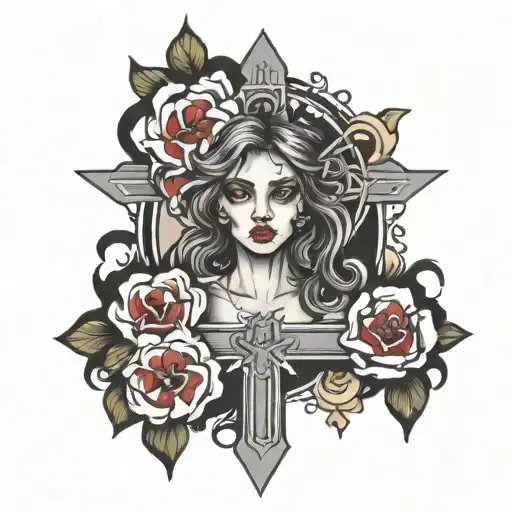 Girl On The Cross