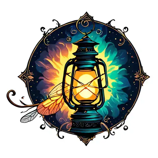 Firefly With Lantern Abdomen