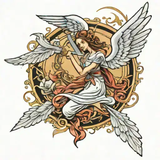 Guardian Angel Protecting