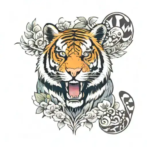 Half Bear Half Tiger