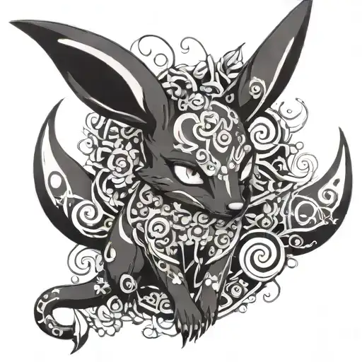 Umbreon Covered By A Primordial