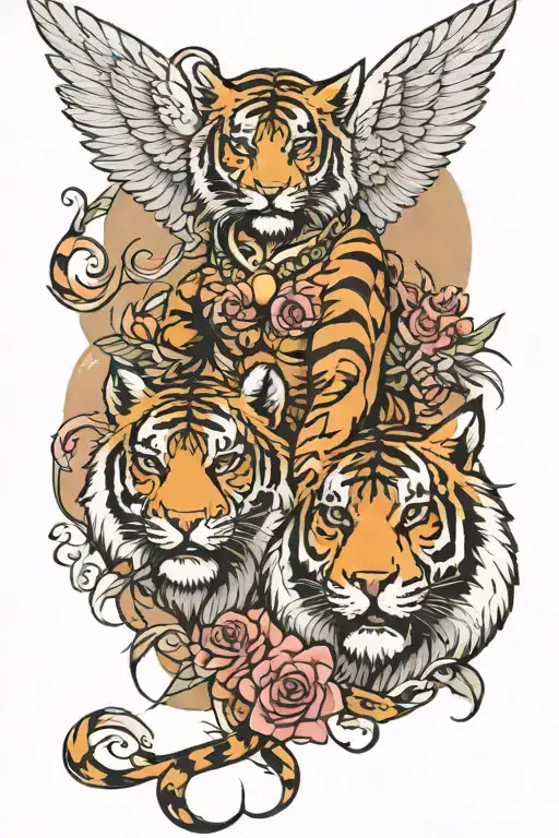 Angel And Tiger