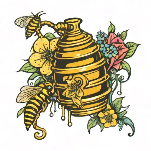 Honey Pot Overflowing