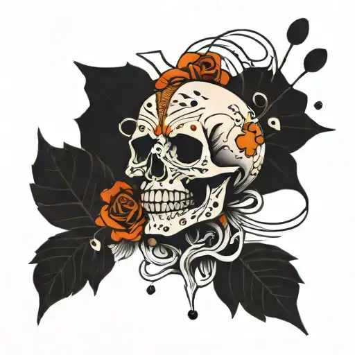 Skulls And Lines And Dots