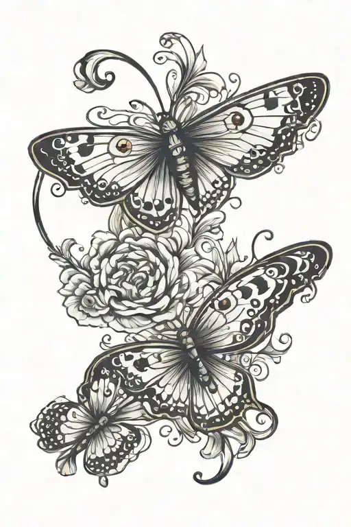 Semi Colon Butterfly