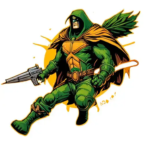 American Traditional Dr Doom