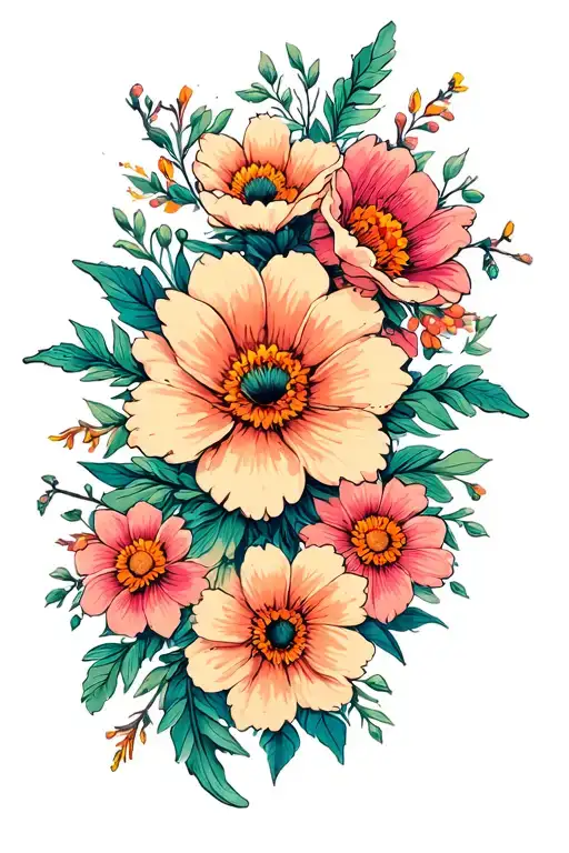 Flowers Blooming