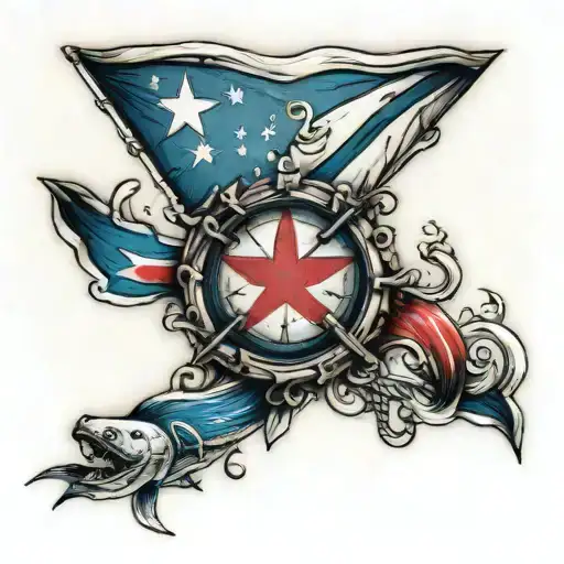 I've Been Teasted Like The Weathered Ends Of A Flag That Lives By The Sea