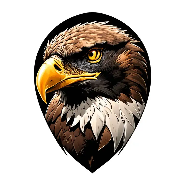 Eagle With Jack Daniels