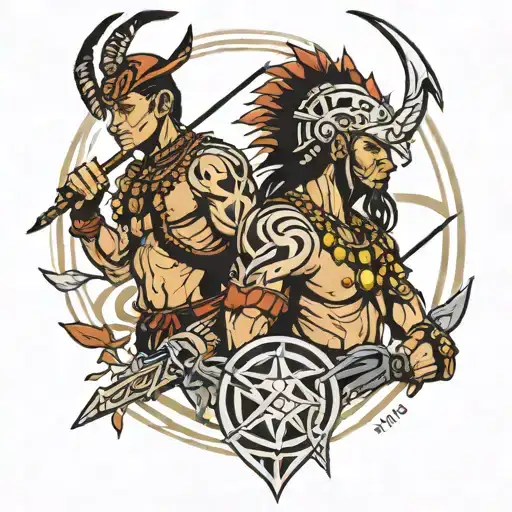 Tribe Man And Sagittarius