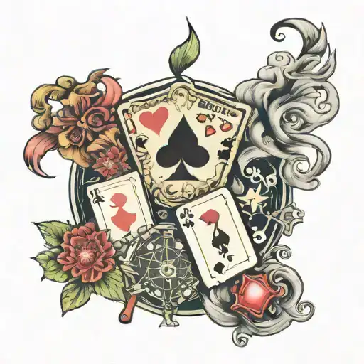 Gambling Tattoos With Quotes