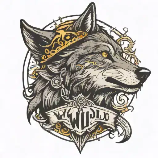 Wolf And Text Behtold