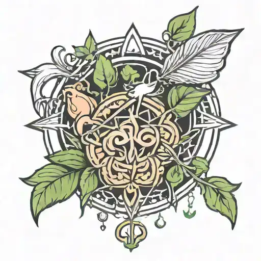 Vegan Symbol Integrated